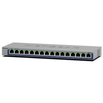 9. Switch Netgear GS116-300EUS 16p Unmanaged Gigabit