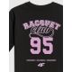 7. T-shirt oversize z nadrukiem dziewczęcy 4F 4FJRAW26TTSHF4242-20S