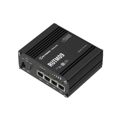 3. Teltonika RUTM09 | Router 4G LTE | Cat 6, 4x GbE, GNSS, Dual SIM