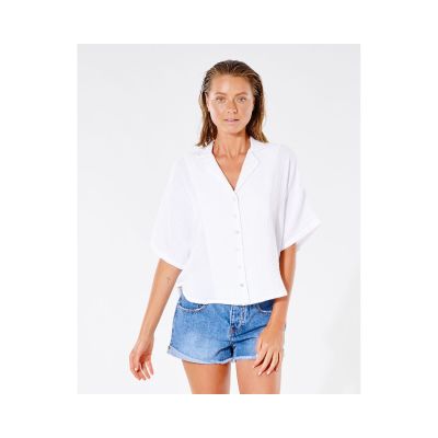 Koszula RIP CURL Premium Surf S/S Shirt biały