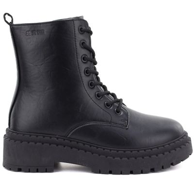 6. Botki damskie glany na platformie czarne Big Star UU274816