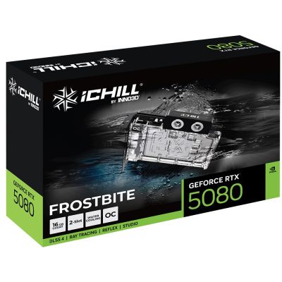 5. Karta graficzna INNO3D GeForce RTX 5080 ICHILL FROSTBITE