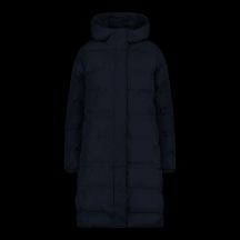 Płaszcz na zimę z kapturem damski CMP kurtka ocieplana wodoodporna czarna (34K0096/N950)