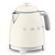 30. Czajnik SMEG KLF05CREU mini 0,8L creme