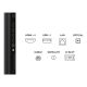 4. Telewizor TCL 55C6K QD-Mini LED 55" 4K Ultra HD Google TV Dolby Atmos DVB-T2 Metaliczny