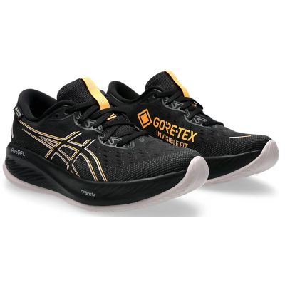 2. ASICS GEL-CUMULUS 26 GTX BLACK/STADIUM ORANGE (1012B668-001)