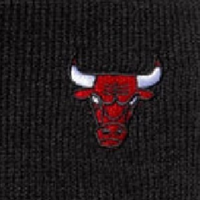 3. Czapka zimowa New Era NBA Chicago Bulls Mini Logo Black Cuff Knit Beanie - 60691109