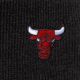 3. Czapka zimowa New Era NBA Chicago Bulls Mini Logo Black Cuff Knit Beanie - 60691109