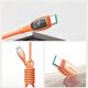 8. Kabel Joyroom S-A59 Vibrant Series 3A USB-A - USB-C 1,2m - pomarańczowy