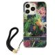 3. Etui Guess Flower Strap na iPhone 13 Pro / iPhone 13 - niebieskie