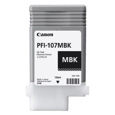 Canon PFI-107MBK Oryginalny Czarny matowy 1 szt.