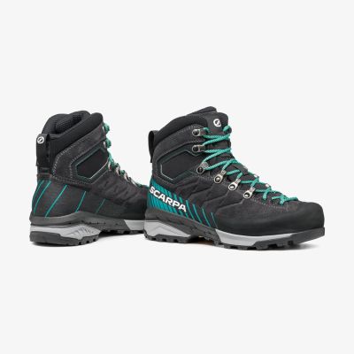6. Buty trekkingowe damskie Scarpa Mescalito TRK GTX - tropical green/dark anthracite