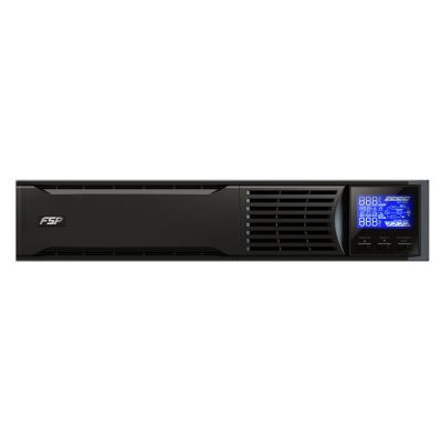 FSP Champ Rack 1K zasilacz UPS Podwójnej konwersji (online) 1 kVA 900 W 3 x gniazdo sieciowe