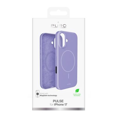 2. Etui ochronne Puro Pulse na iPhone 17 poliwęglanowe - fioletowe