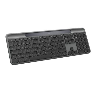 2. Logitech Signature Slim Solar+ K980 klawiatura Uniwersalne RF Wireless + Bluetooth QWERTZ Niemiecki Grafitowy