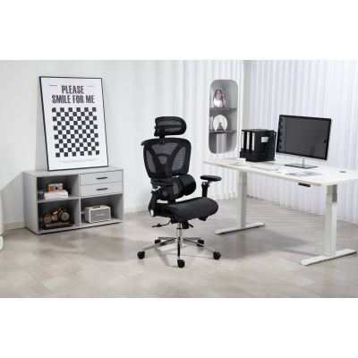 78. Activejet Fotel biurowy Ergonomiczny YK848 czarny