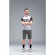 3. Koszulka rowerowa NORTHWAVE Edge Jersey Short Sleeve - szary/czarny