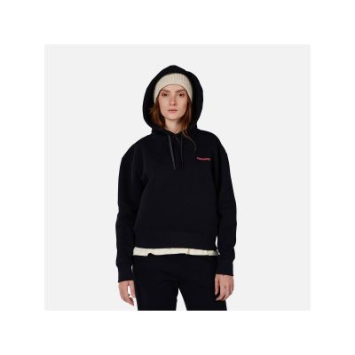 Bluza damska ROSSIGNOL W WATERFALL H RELAX SWEATSHIRT czarna