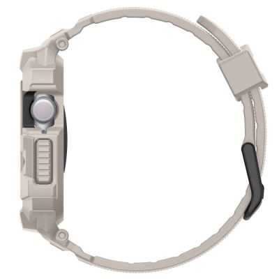 5. Pasek Spigen Rugged Armor Pro na Apple Watch 42 mm - beżowy