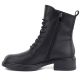 7. Skórzane botki damskie workery czarne D&A S.Barski MK62-7014
