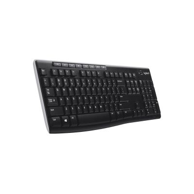 Klawiatura bezprzewodowa Logitech K270 RF Wireless QWERTZ Niemiecki Czarny