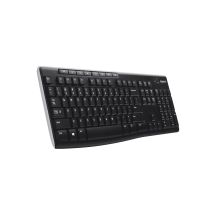 Klawiatura bezprzewodowa Logitech K270 RF Wireless QWERTZ Niemiecki Czarny