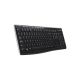 Klawiatura bezprzewodowa Logitech K270 RF Wireless QWERTZ Niemiecki Czarny