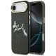 2. Etui Karl Lagerfeld IML Choupettes Karl  Script Logo MagSafe na iPhone Air - czarne