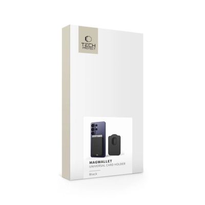 7. Portfel magnetyczny Tech-Protect CH02 MagWallet MagSafe na telefon - czarny