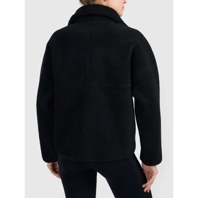 7. Polar sherpa loose ze stójką damski 4F 4FWAW26TFLEF463-20S