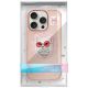 10. Etui Nimmy Glasses Cool Cat MagSafe na iPhone 16 Pro Max - różowe