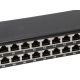 5. Wyposaż 19-calowy panel krosowy 48xRJ45 Cat6 FTP 1U 250MHz RAL9005