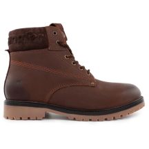 Wrangler buty męskie zimowe ocieplane trapery skórzane trzewiki wysokie