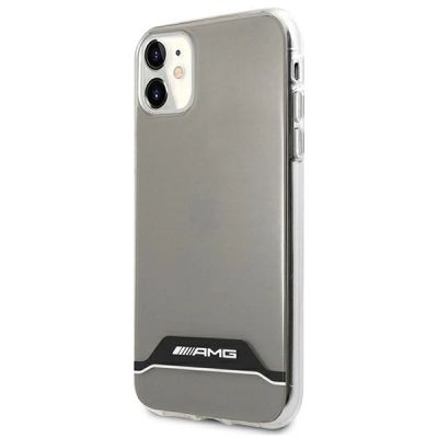 2. Etui AMG Electroplate Black&White na iPhone 11 / XR 6,1" - przezroczyste