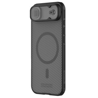 2. Etui Nillkin CamShield Pro kompatybilne z MagSafe na iPhone 17 Air - przezroczyste czarne