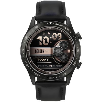 13. Smartwatch Gravity Czarny 2 Paski GT10-3