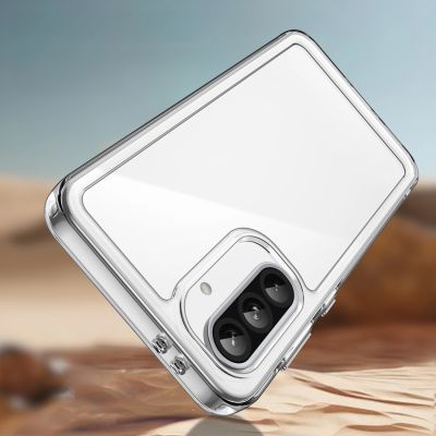 3. Etui Outer Space Case do Samsung Galaxy A26 pokrowiec z elastyczną ramką  - przezroczyste