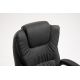 8. Activejet Fotel biurowy z masażem, podgrzewany YK7304 czarny