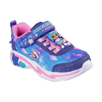 Skechers Snuggle Sneaks Skech Squad 302214L-NVMT Navy/Multi