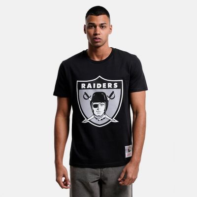 2. Koszulka Mitchell & Ness NFL Team Logo Tee Oakland Raiders M BMTRINTL1053-ORABLCKT