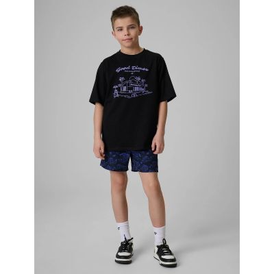 4. T-shirt bawełniany chłopięcy 4F 4FJRSS26TTSHM3907-20S