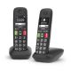 2. Gigaset E290 Duo - Schnurloses DECT Telefon schwarz