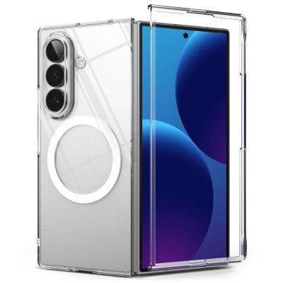 3. Etui Ringke Slim Magnetic MagSafe na Samsung Galaxy Z Fold 8 - przezroczyste