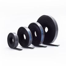 Opaska rzepowa organizer kabli Vention 1m czarna