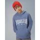 Bluza dresowa regular z kapturem chłopięca 4F 4FJRSS26TSWSM2637-32S