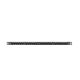 Patch panel Lanberg PPU6-0024-B (0.5U; kat. 6; 24xRJ-45)