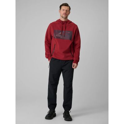 6. Bluza dresowa regular z kapturem męska 4F 4FRSS26TSWSM2975-20S