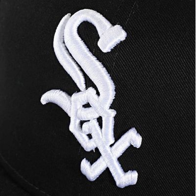 2. Czapka Full-Cap z daszkiem Chicago New Era Sox modna czarna sportowa