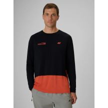 Longsleeve trekkingowy regular męski 4F 4FRSS26TFLOM658-20S