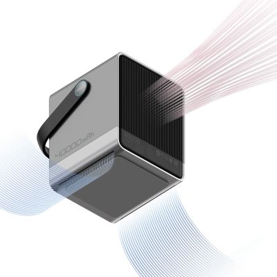 4. Powerbank Cuktech 300W 40000mAh z ładowaniem bezprzewodowym 2x USB-C + 2x USB-A - czarny